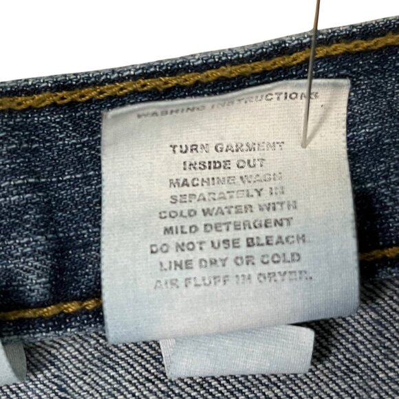 Cruel Girl Dekota Womens Relaxed Bootcut Jeans Sz 1 Reg High-Rise Stretch Denim - Picture 8 of 9